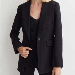NWT classic black blazer